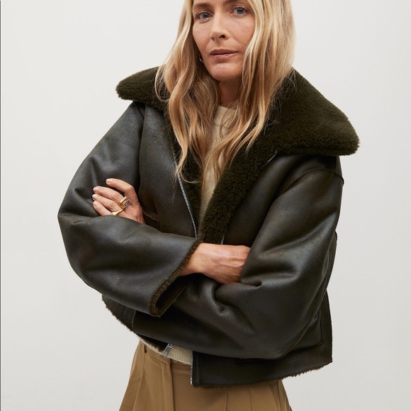 Mango Jackets & Blazers - Reversible Faux-Fur Coat